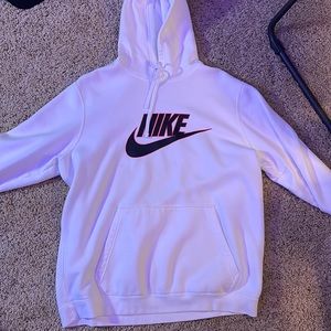 Nike White Hoodie